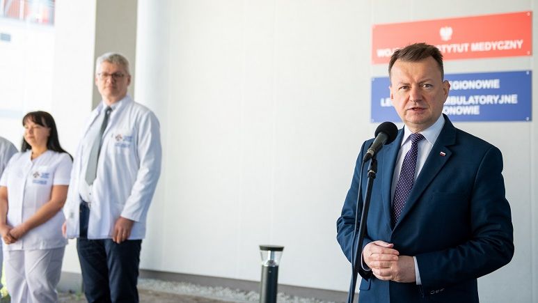 Legionowo. Minister Błaszczak zainaugurował Tydzień Zdrowia w legionowskim szpitalu. Takich akcji będzie więcej– zapowiedział