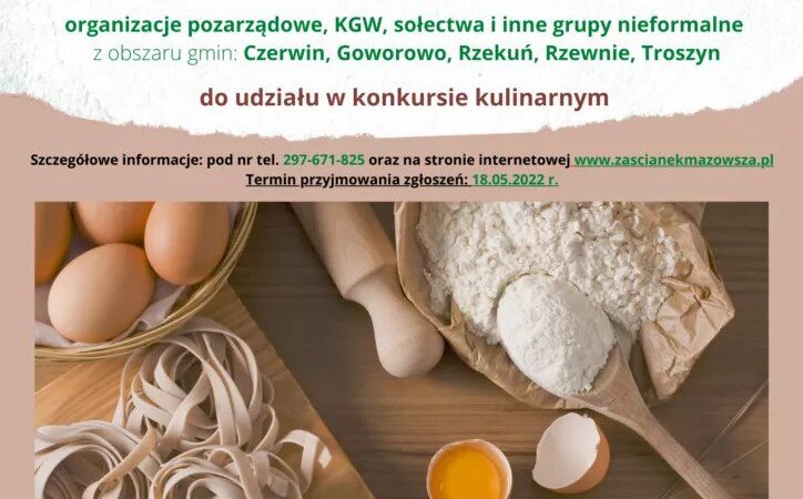 Konkurs kulinarny „Złap ten smak”￼