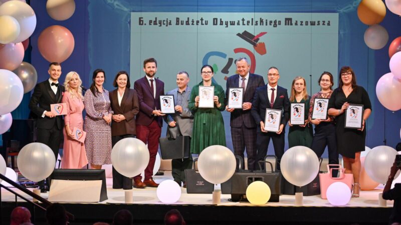 73 projekty do realizacji w Budżecie Obywatelskim Mazowsza